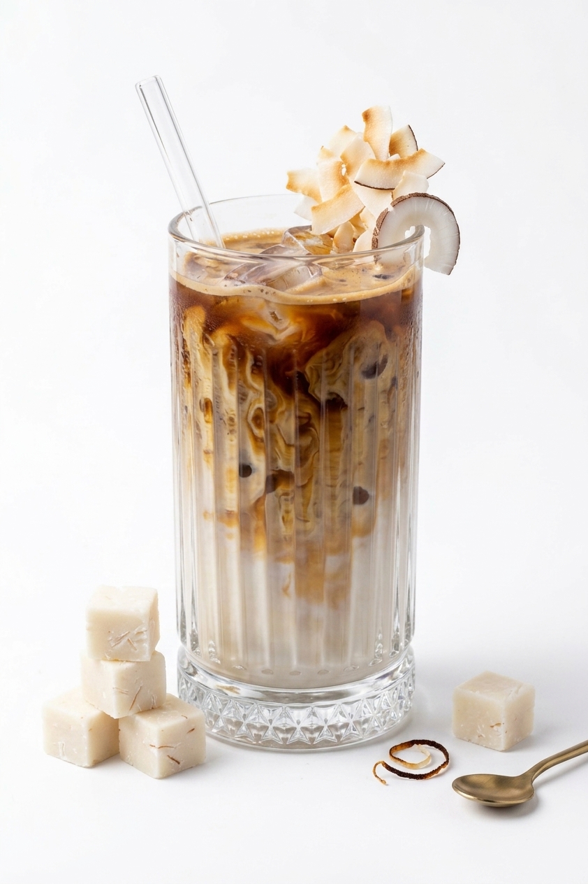 Ice Coconut Coffee Latte
