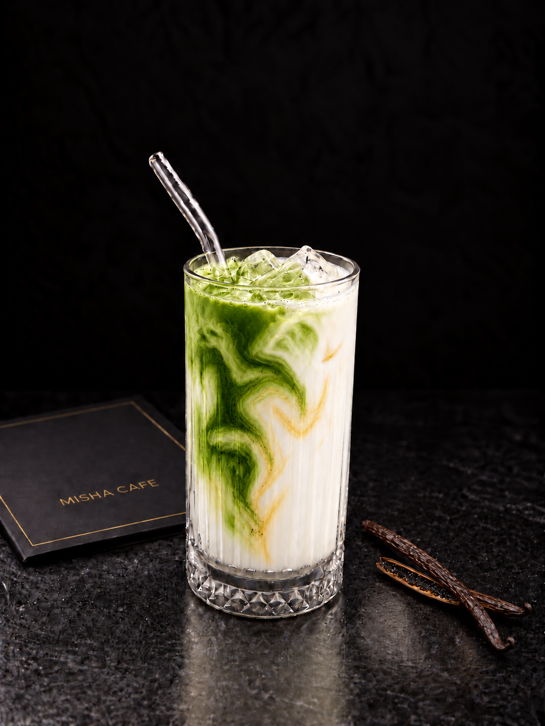Ice Vanilla Matcha Latte
