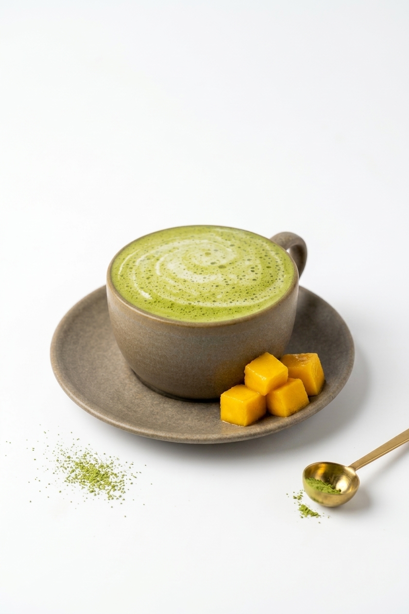 Mango Matcha Latte