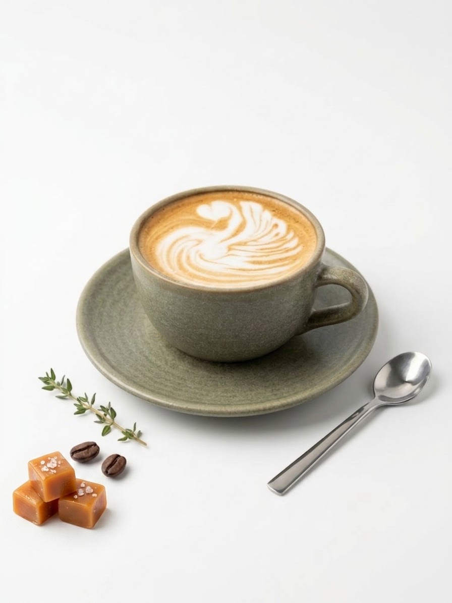 Salted Caramel Coffee Latte